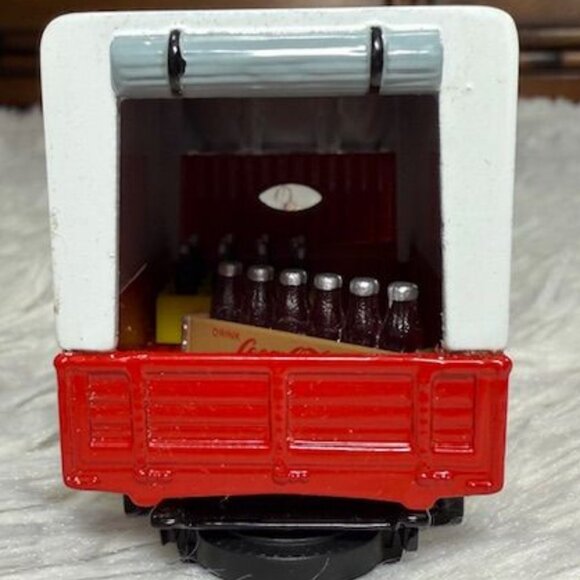 Vintage Coca-Cola x Mattel Metal Red White 1932 Ford AA Truck Spinning Wheels - Picture 7 of 13